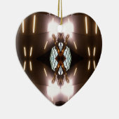 華美なMetallicaの都市未来派のクリスマスのオーナメント セラミックオーナメント (右)