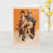 華美のカスタムな挨拶状 カード (黄色い花)