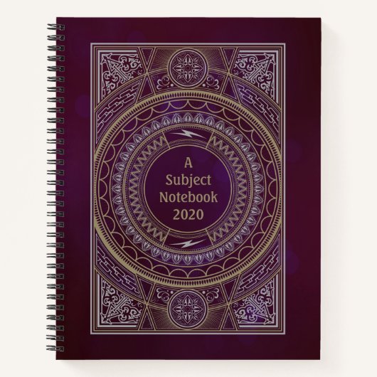 華美アールデコカスタム ノートブック (正面)