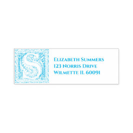 華美イニシャルS自己スタンプ セルフインキングスタンプ