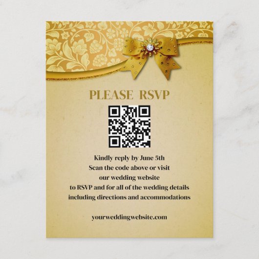 華美エレガントレトロ抽象芸術花離れ類 エンクロージャーカード (正面)