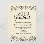 華美クラシック発表 案内状 (正面/裏面)