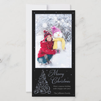 華美クリスマスツリー シーズンカード