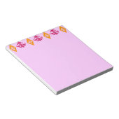 華美ストライプ ノートパッド (アングル)