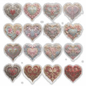 華美ハート シール (正面)