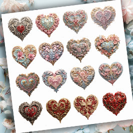 華美ハート シール