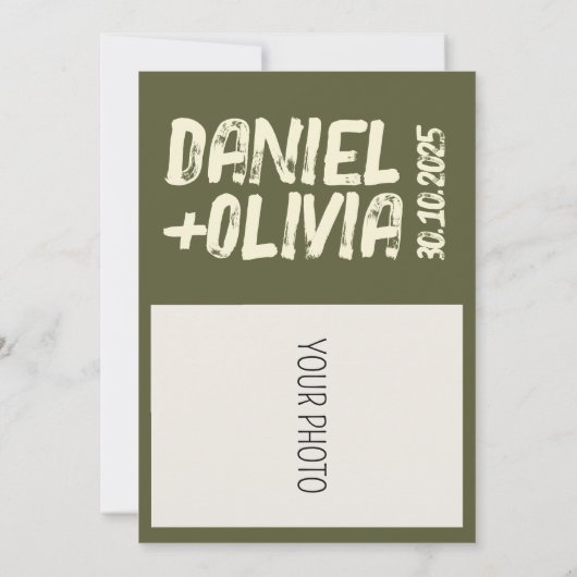 華美ビクトリアン縁どの結婚花 セーブザデート (裏面)