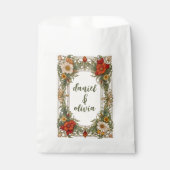 華美ビクトリアン縁どの結婚花 フェイバーバッグ (正面)