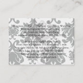 華美フォーマル白黒 エンクロージャーカード (裏面)