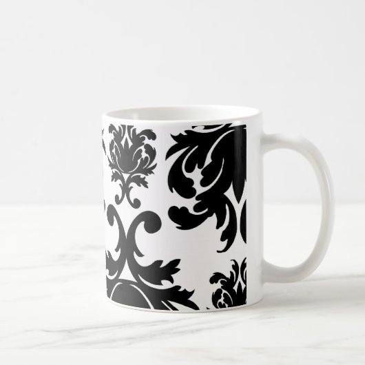 華美フォーマル白黒 コーヒーマグカップ (右)