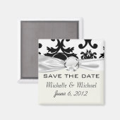 華美フォーマル白黒 マグネット (正面/裏面)