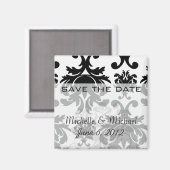 華美フォーマル白黒 マグネット (正面/裏面)