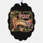 華美フローラビクトリアンの挨拶の写真 オーナメントカード (左)