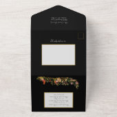 華美フローラビクトリアンの挨拶の写真 オールインワン招待状 (外側)