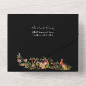 華美フローラビクトリアンの挨拶の写真 オールインワン招待状 (裏面)