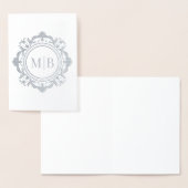 華美フローラモノグラ結婚ムありがとう 箔カード (ディスプレー)