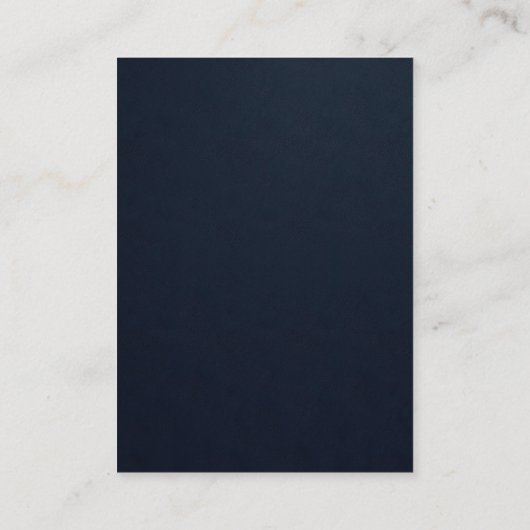 華美ペイズリーアイボリー結婚金ゴールドの願い井戸 エンクロージャーカード (裏面)