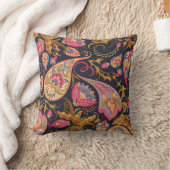 華美ペイズリー：シエレガントームレスパターン。 クッション (ブランケット)