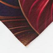 「華美マーメはかりで測ド – 水中鮮やかアート」 フリースブランケット (角)