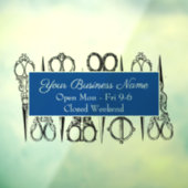 華美ヴィンテージはさみスタイリスト ウィンドウサイン (シート3)