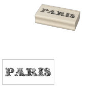 華美ヴィンテージパリフランスのャーナル切手 ラバースタンプ (押印)