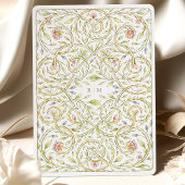 華美ヴィンテージフローラスクロール庭園の結婚式 招待状