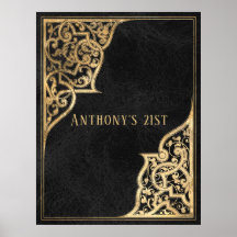 華美ヴィンテージブラックと金ゴールド