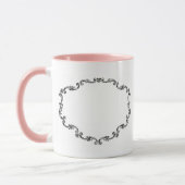 華美ヴィンテージ枠 マグカップ (左)