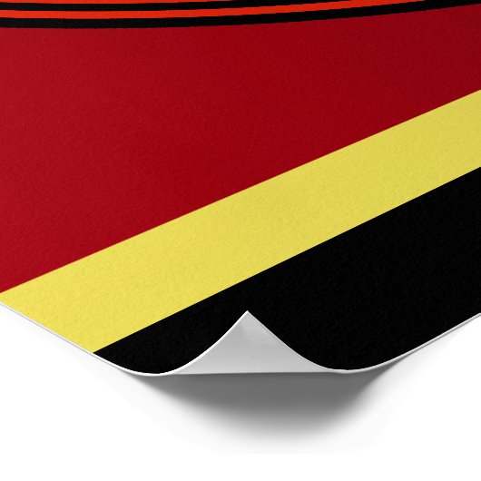 華美中国の辰年 ポスター (角)