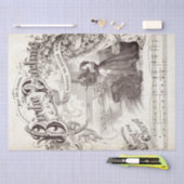 華美台本ミュージックレディーバードデクページ 薄葉紙 (クラフト)