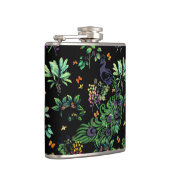 華美孔雀とヴィンテージフローラ フラスク (右)