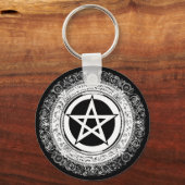 華美星形五角形 キーホルダー (正面)