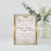 華美童話ストーリーブック結婚式招待状 招待状 (スタンド正面)