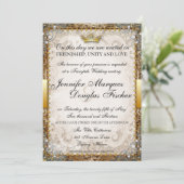 華美童話ストーリーブック結婚式招待状 招待状 (スタンド正面)