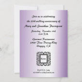 華美結婚周年記念招待状 招待状 (裏面)