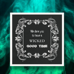 華美縁どハロウィーン スタンダードカクテルナプキン