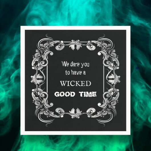 華美縁どハロウィーン スタンダードカクテルナプキン