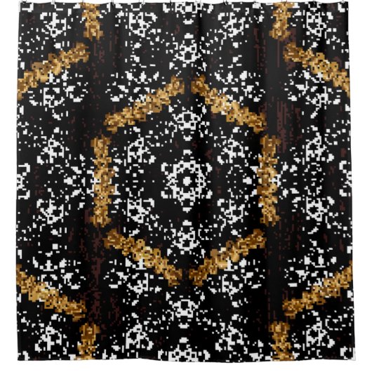 華美装飾ラグジュアリー王室の・アンドビクトリアンコ シャワーカーテン (正面)