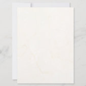 華美金ゴールドイスラム結婚教徒 招待状 (裏面)