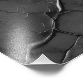 華美金ゴールド/グレー大理石の白詳細 フォトプリント            (角)