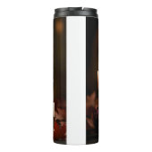 華美鏡パープルバラキャンドルライト タンブラー (裏面)