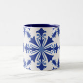 華美開花 ツートーンマグカップ (中央)