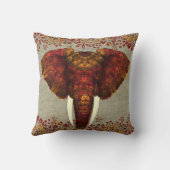 華美飾象デザイン クッション (裏面)