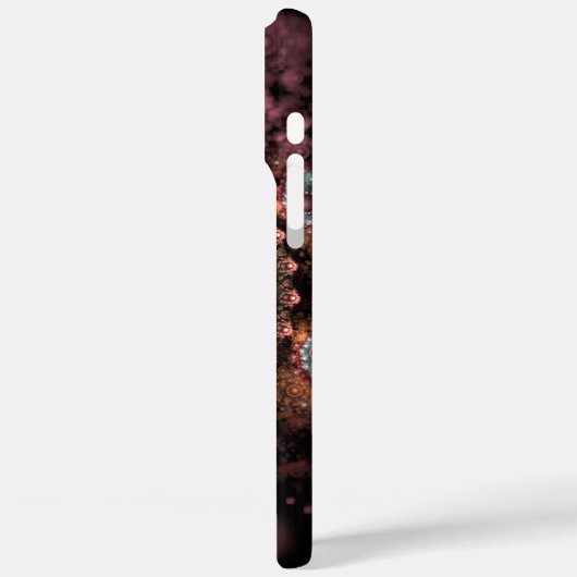 華美Brooch抽象芸術モノグラムのフラクタル芸術 Case-Mate iPhoneケース (裏面 / 左)