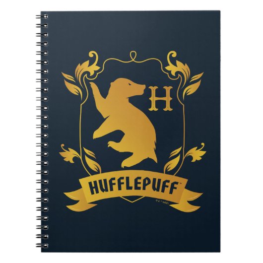 華美HUFFLEPUFF™ハウスクレスト ノートブック (正面)