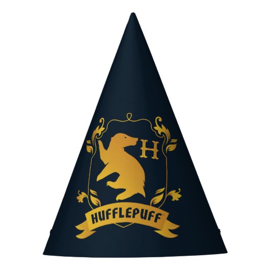 華美HUFFLEPUFF™ハウスクレスト パーティーハット (正面)
