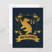 華美HUFFLEPUFF™ハウスクレスト ポストカード (正面/裏面)
