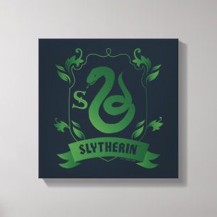 華美SLYTHERIN™ハウスクレスト キャンバスプリント