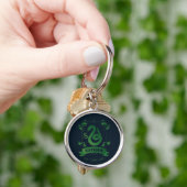 華美SLYTHERIN™ハウスクレスト キーホルダー (手)