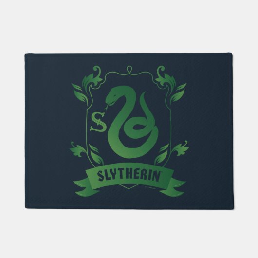 華美SLYTHERIN™ハウスクレスト ドアマット (正面)